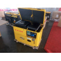 AC Single Phase 5kw Key Start Silent Canopy Diesel Generator for Hotel Use